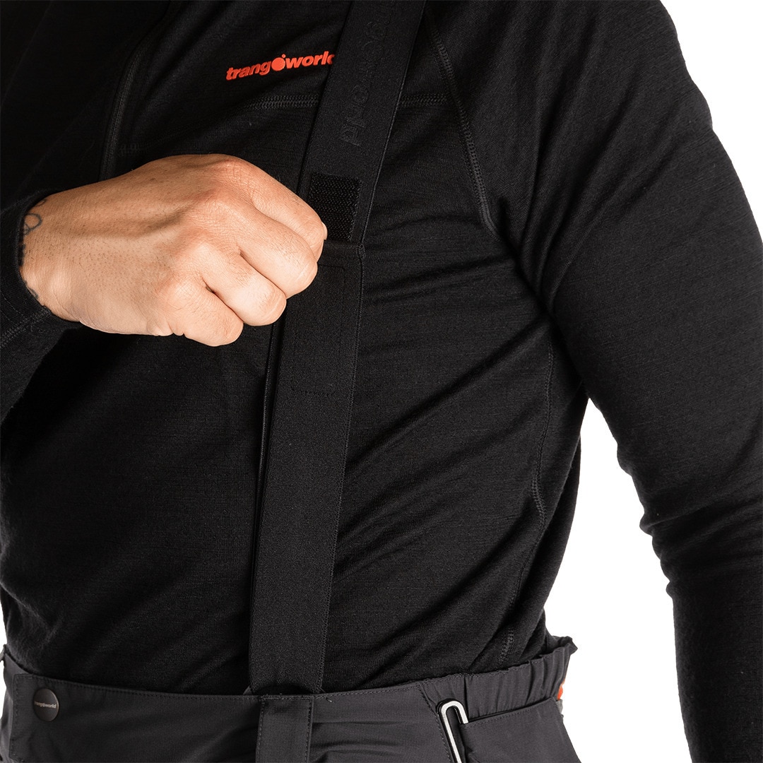 Imagen 8 de Pantalón de hombre Trx2 shell pro Trangoworld - Negro anticuario Negro anticuario