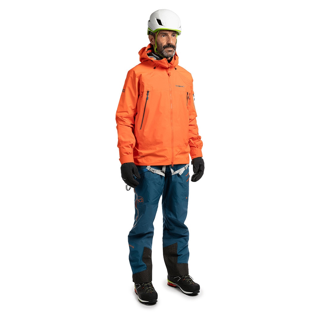 Imagen 5 de Pantalón largo de hombre Trx2 shell pro Trangoworld - Azul oscuro Azul oscuro