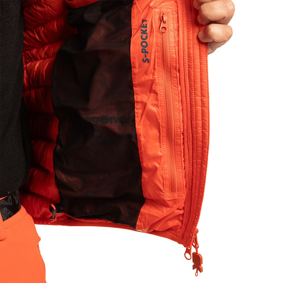 Chaqueta de hombre Trx2 800 pro Trangoworld - Naranja / Azul marino Naranja / Azul marino-10