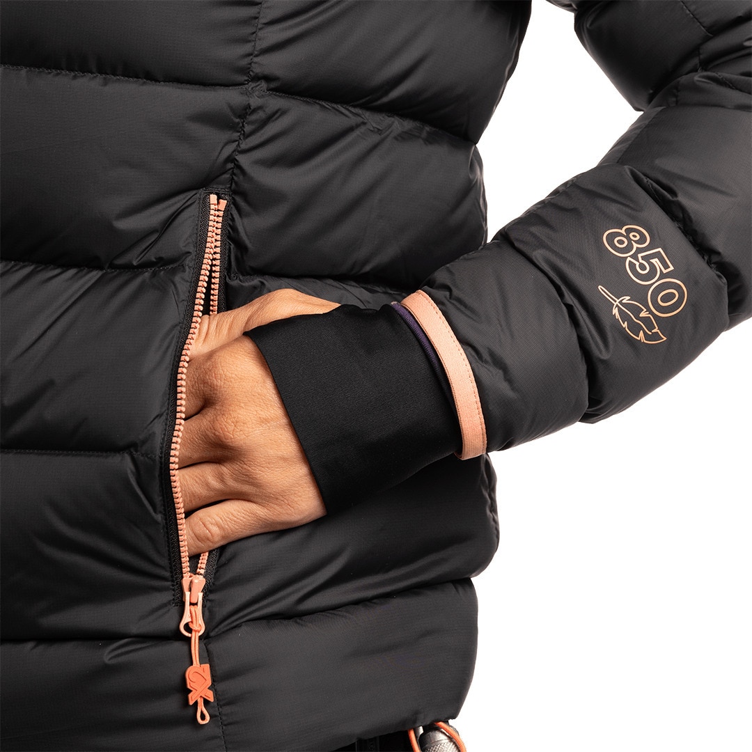 Imagen 6 de Chaqueta de mujer Trx2 850 wm pro Trangoworld - Negro Negro