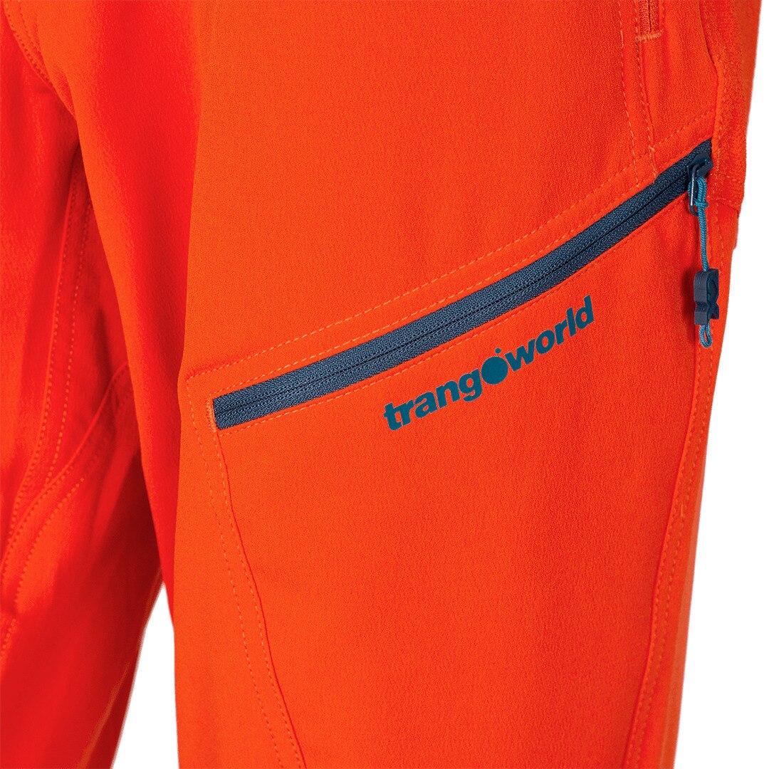 Pantalón largo de hombre Trx2 dura pro Trangoworld - Naranja fuerte Naranja fuerte-2