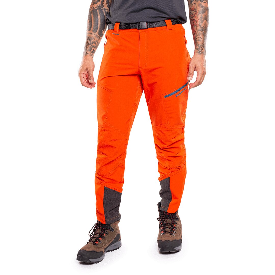 Pantalón largo de hombre Trx2 dura pro Trangoworld - Naranja fuerte Naranja fuerte-3