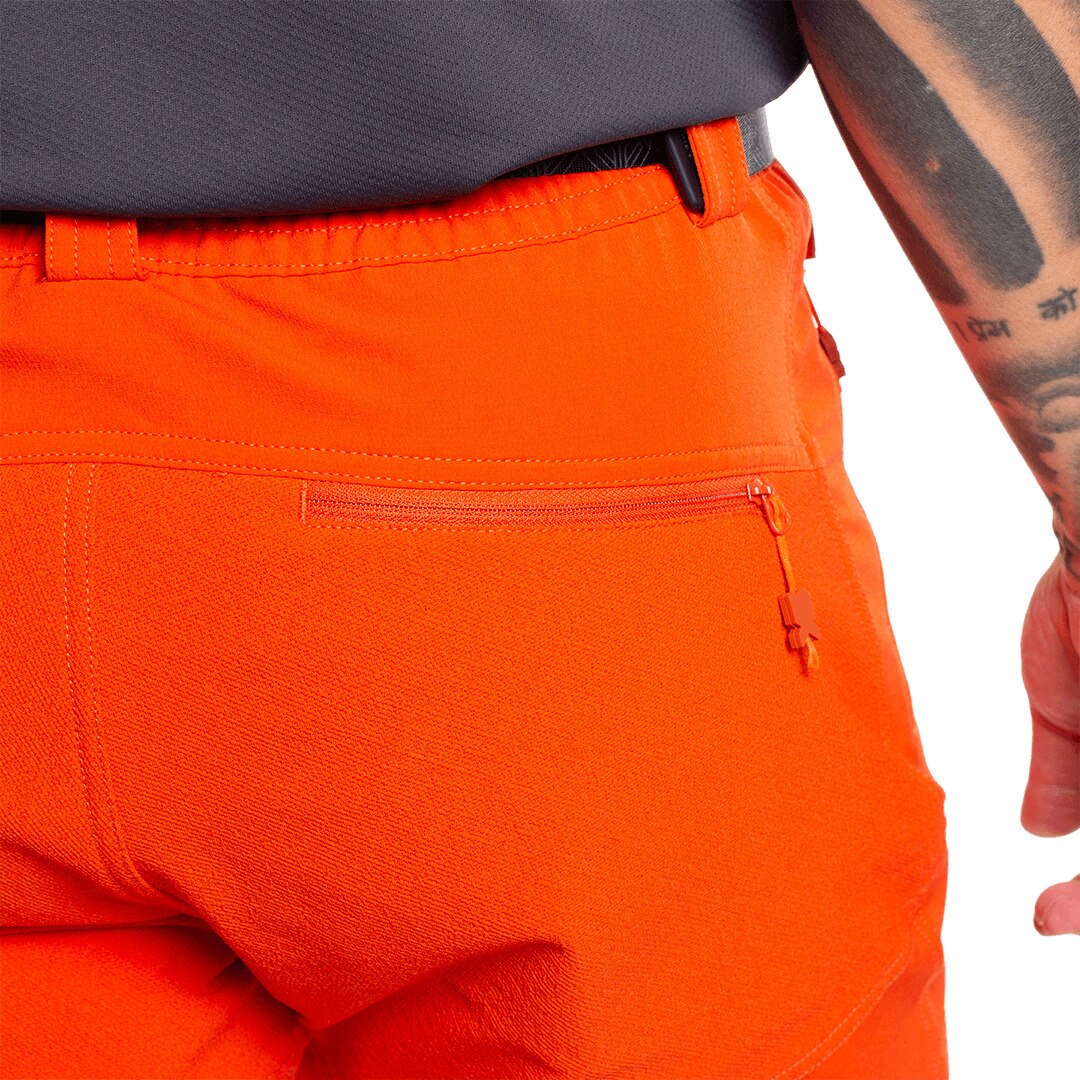 Pantalón largo de hombre Trx2 dura pro Trangoworld - Naranja fuerte Naranja fuerte-6