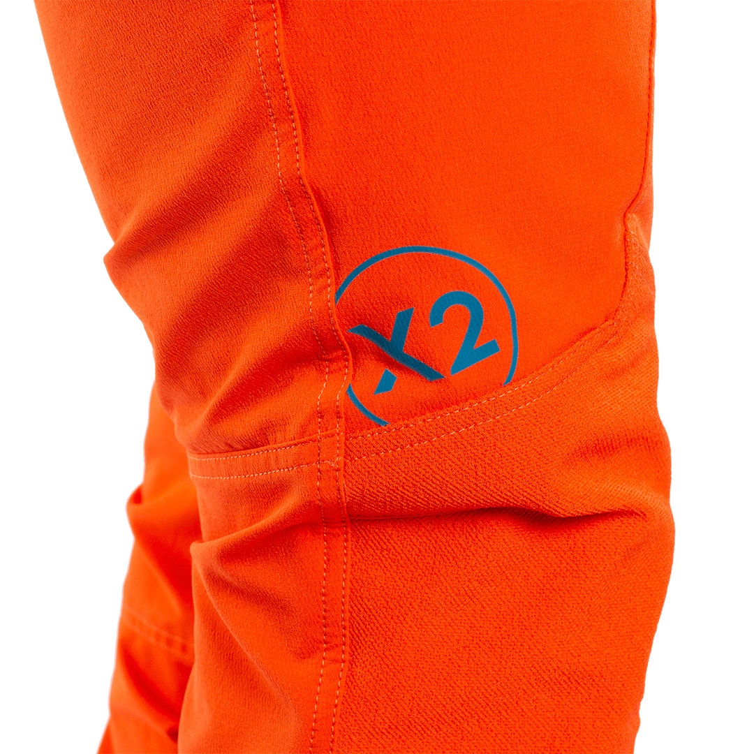 Pantalón largo de hombre Trx2 dura pro Trangoworld - Naranja fuerte Naranja fuerte-9