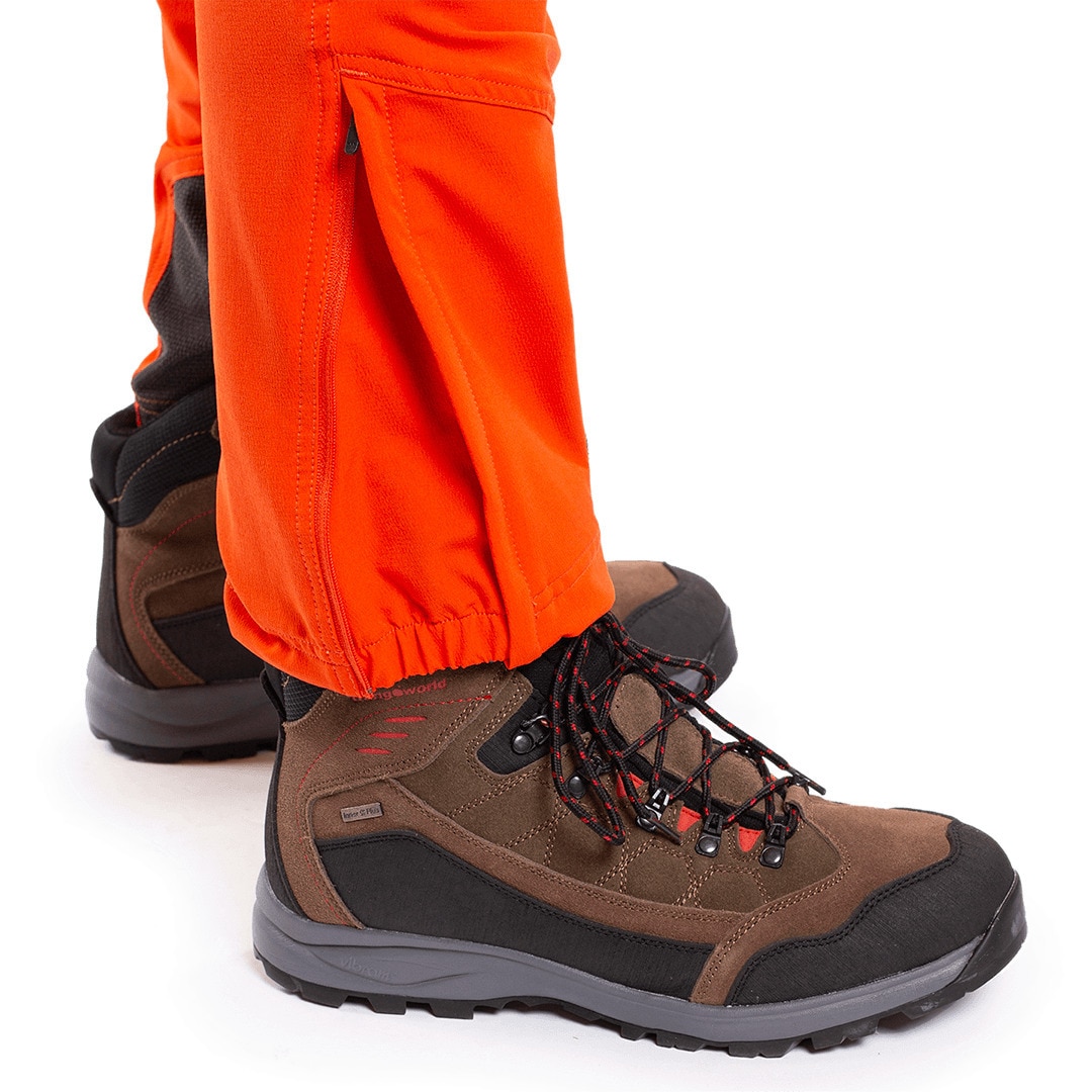 Pantalón largo de hombre Trx2 dura pro Trangoworld - Naranja fuerte Naranja fuerte-8