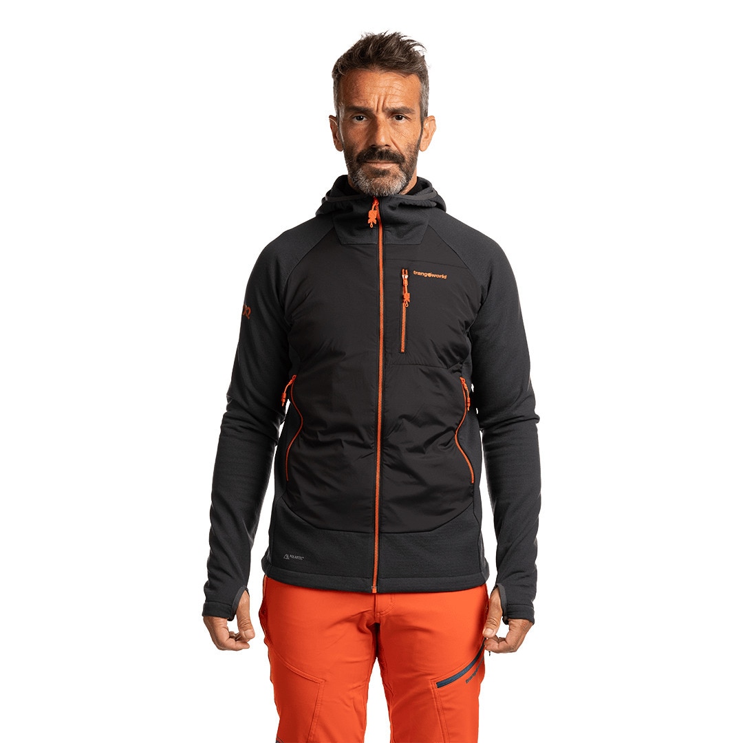 Imagen 3 de Chaqueta de hombre Trx2 hybrid lt pro Trangoworld - Negro Negro