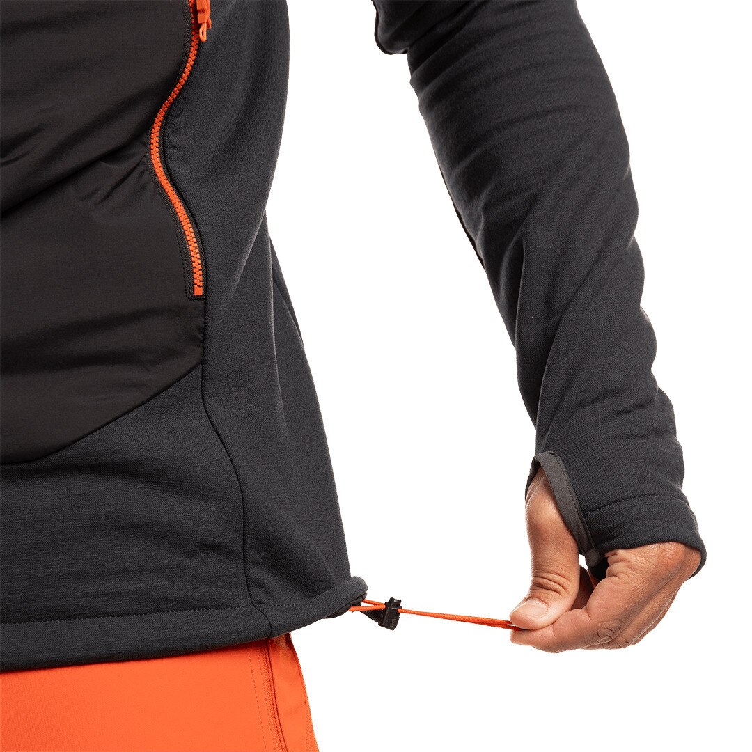 Imagen 9 de Chaqueta de hombre Trx2 hybrid lt pro Trangoworld - Negro Negro