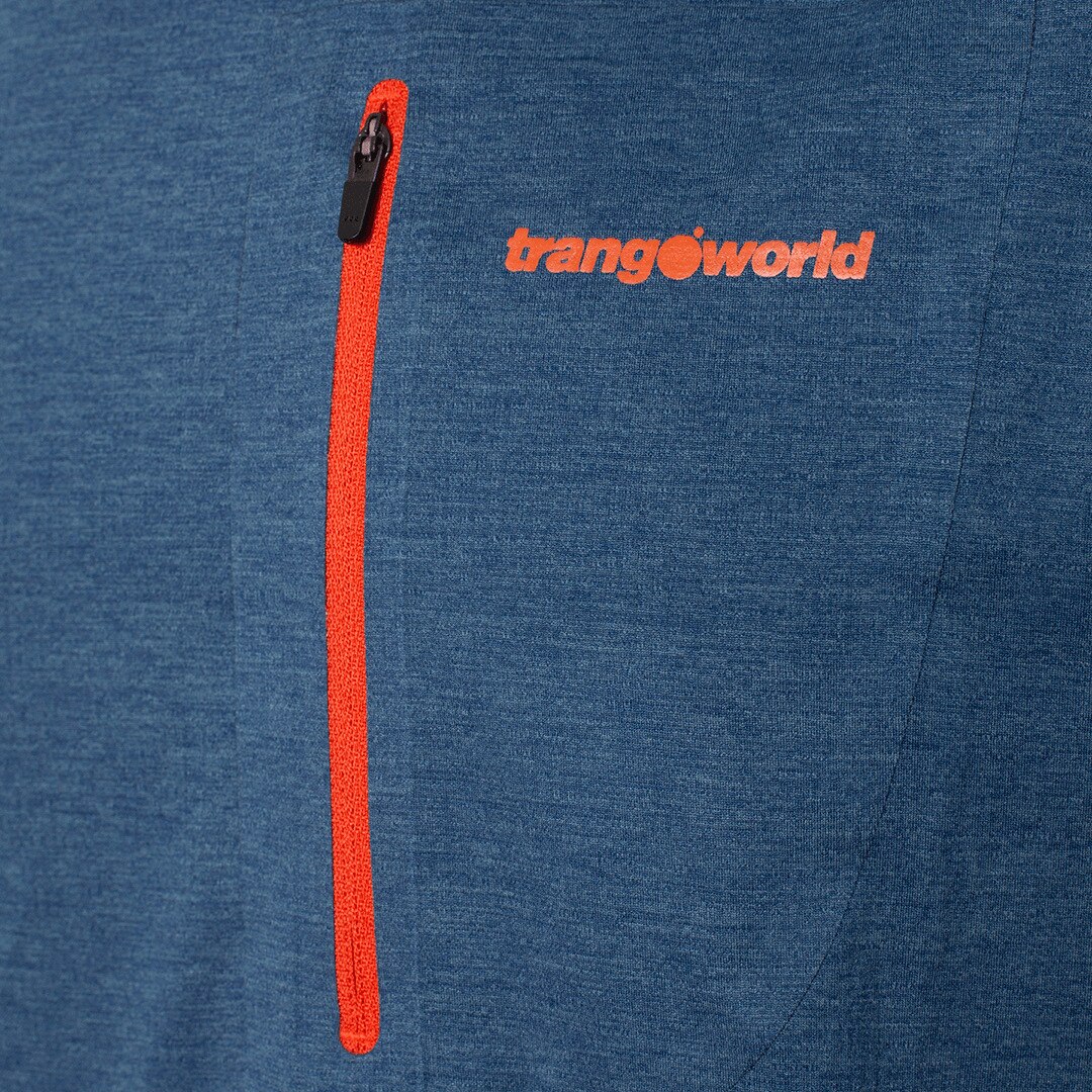 Camiseta de hombre Trx2 pro short Trangoworld - Azul Azul-2