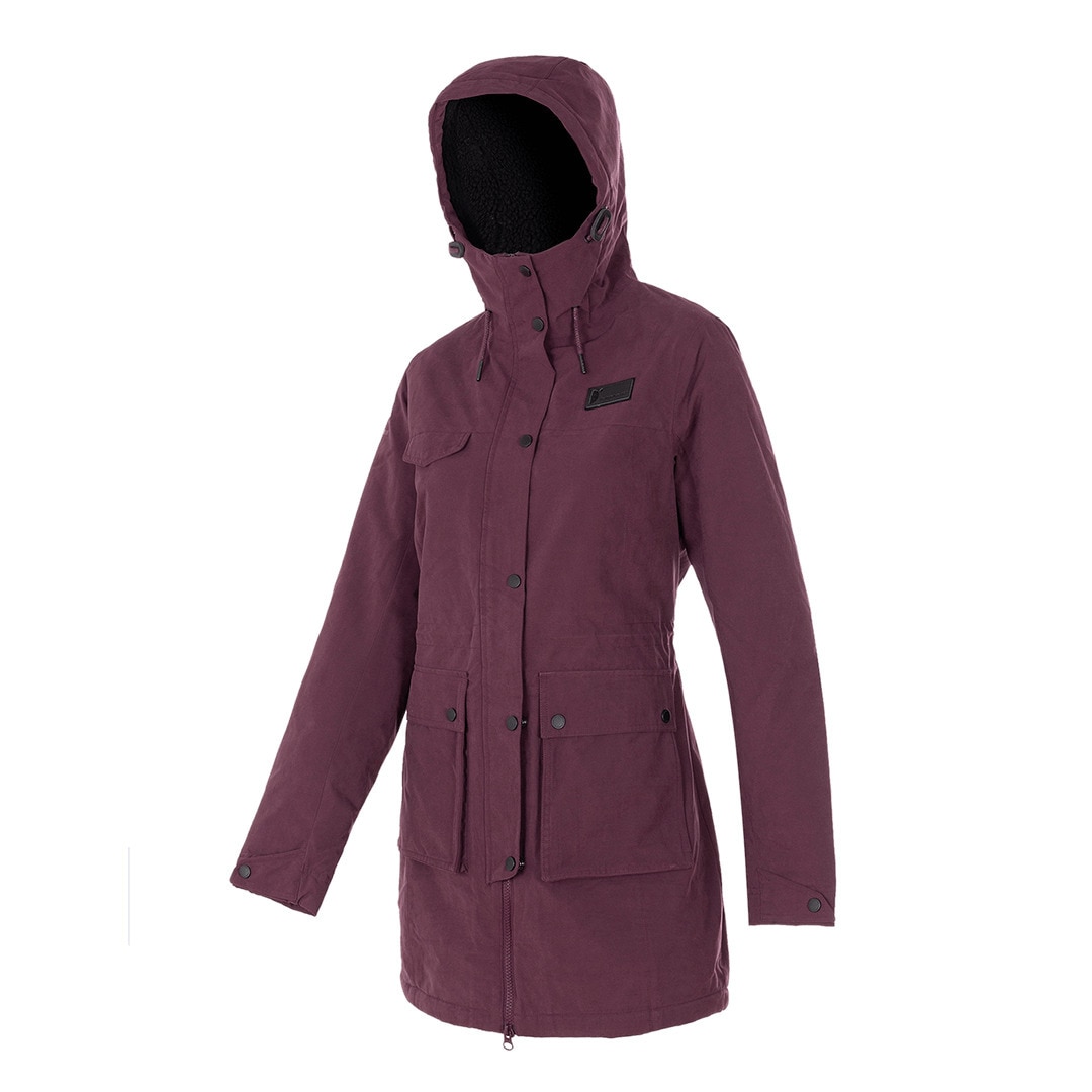 Parka de mujer Riviera termic Trangoworld - Granate Granate-1