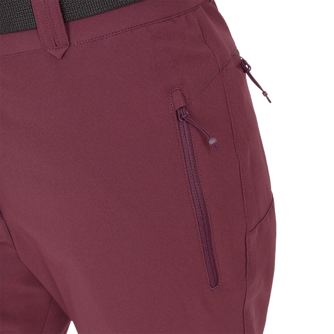 Pantalón de mujer Dorset Trangoworld - Granate Granate-2