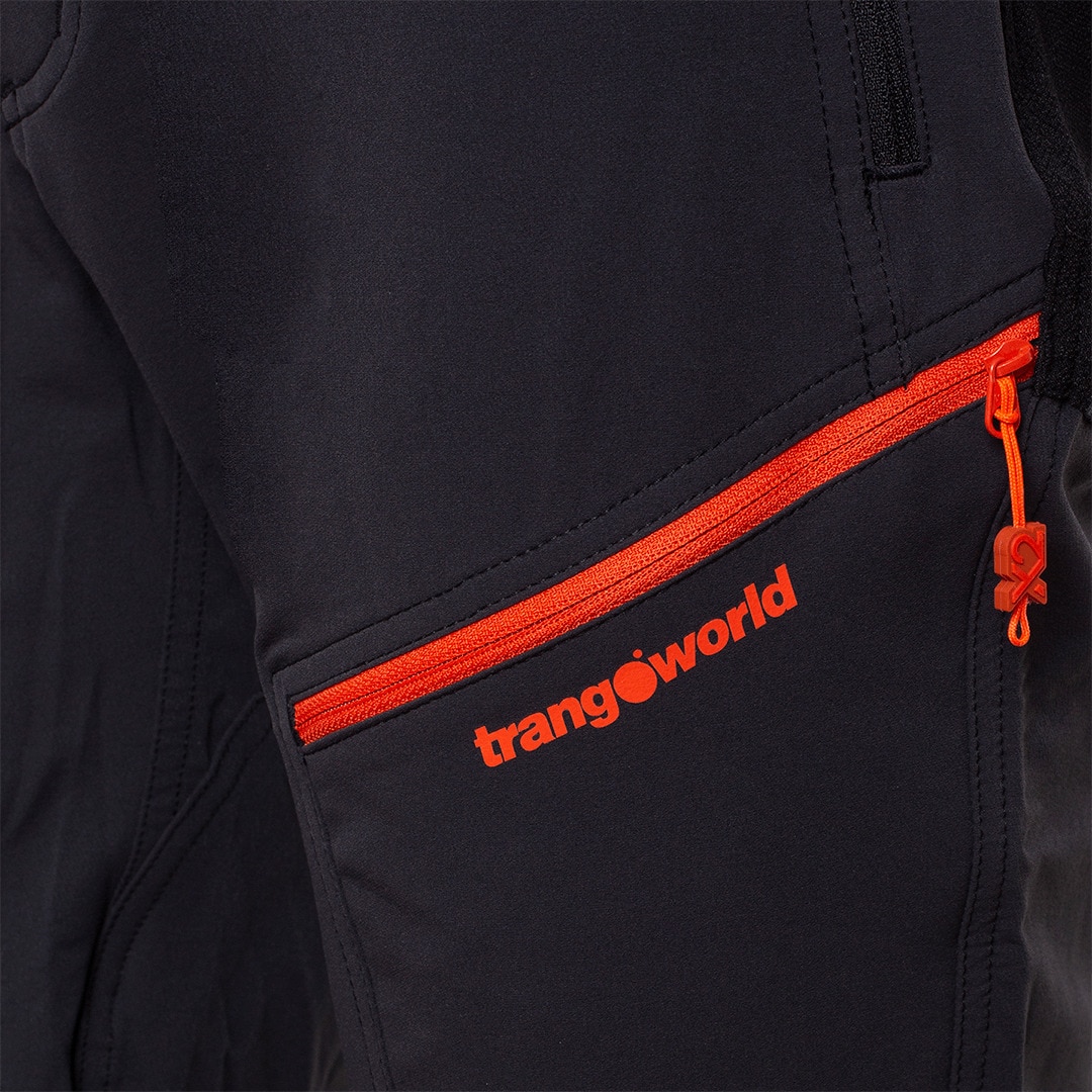 Pantalón largo de hombre Trx2 nyl pro Trangoworld - Negro anticuario Negro anticuario-2