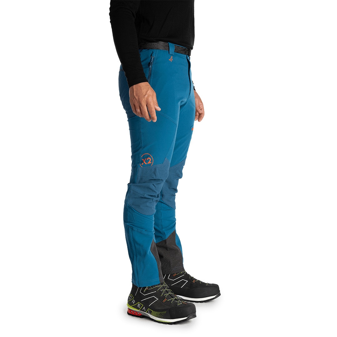 Pantalón largo de hombre Trx2 nyl pro Trangoworld - Azul Azul-4