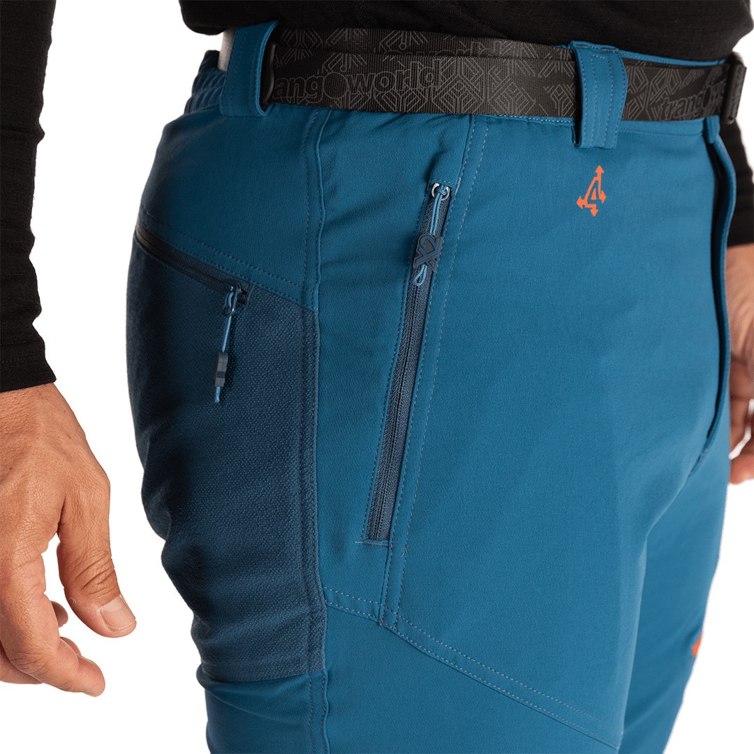 Pantalón largo de hombre Trx2 nyl pro Trangoworld - Azul Azul-8