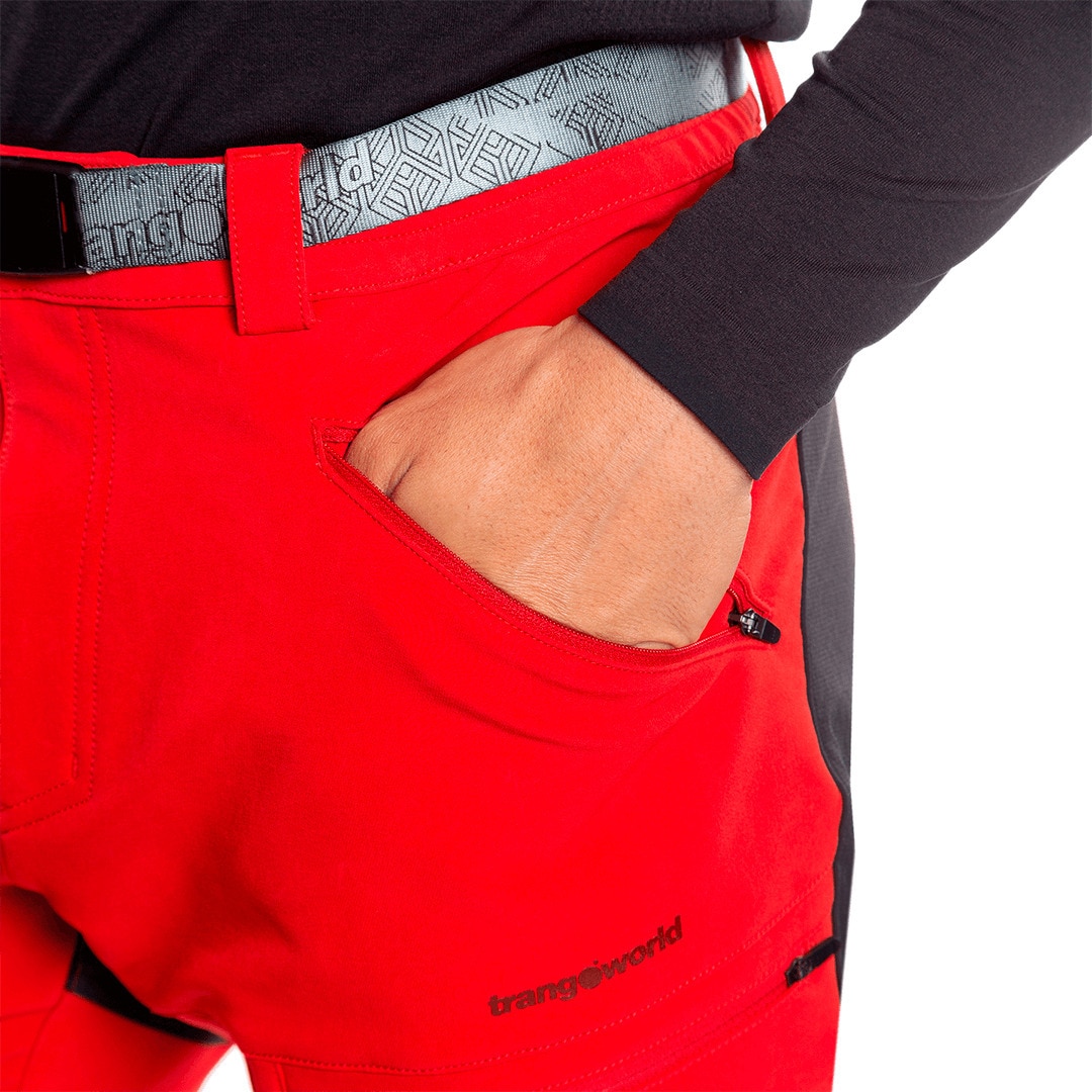 Pantalón largo de hombre Kangri Kb Trangoworld - Carmín Carmín-6