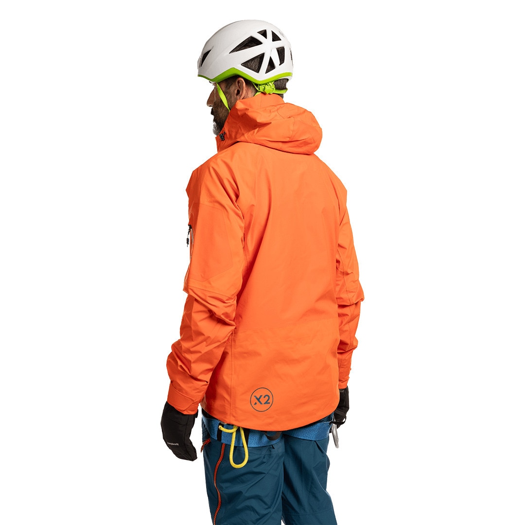 Chaqueta de hombre Trx2 shell pro Trangoworld - Naranja fuerte Naranja fuerte-5