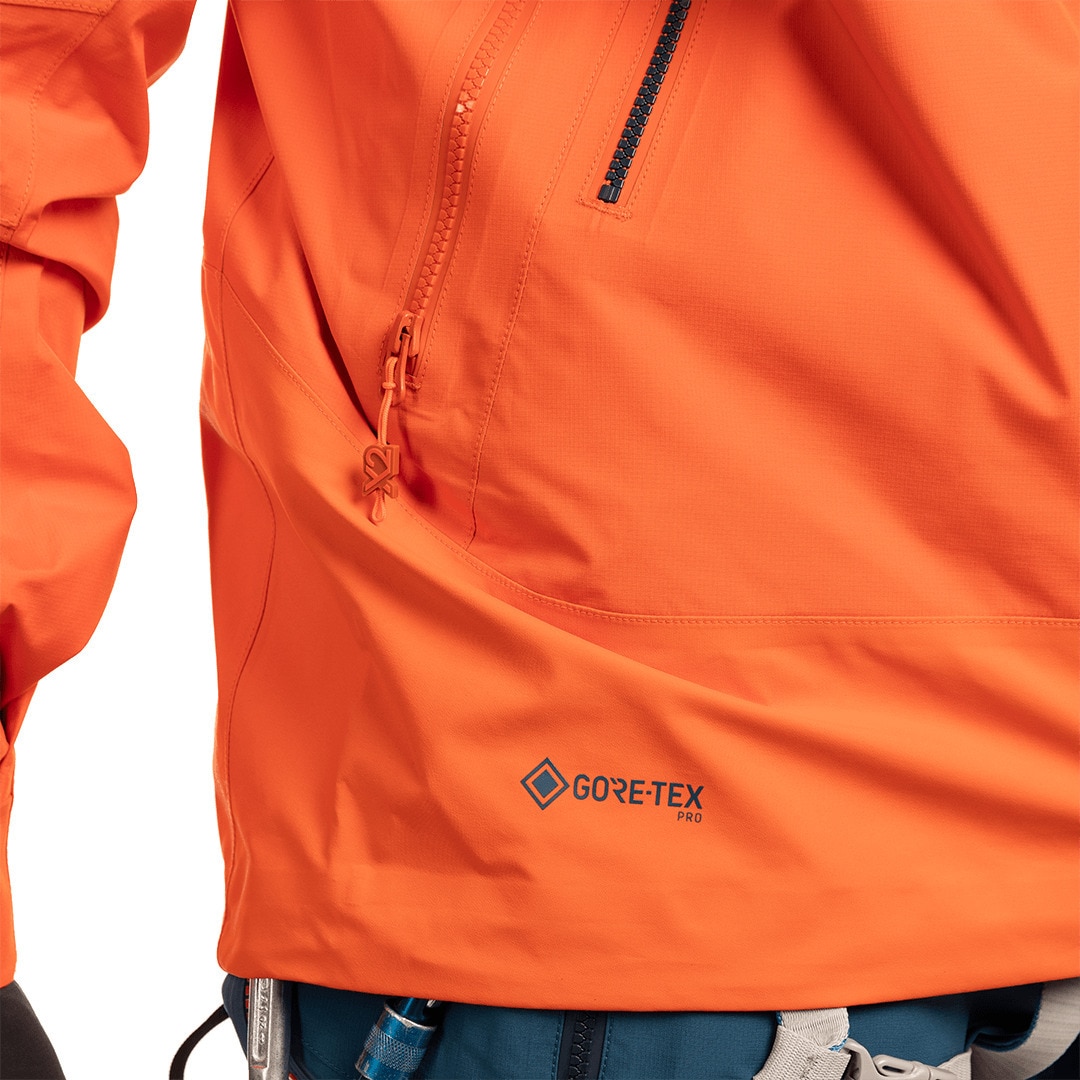 Chaqueta de hombre Trx2 shell pro Trangoworld - Naranja fuerte Naranja fuerte-9