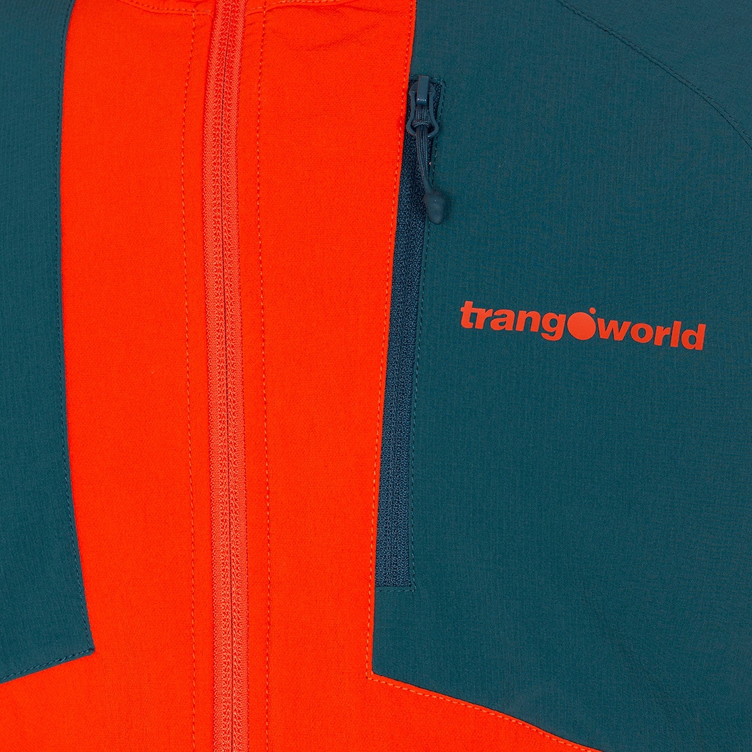 Imagen 2 de Chaqueta de hombre Eighe Trangoworld - Naranja / Azul marino Naranja / Azul marino
