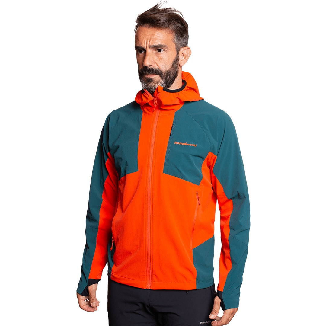 Imagen 3 de Chaqueta de hombre Eighe Trangoworld - Naranja / Azul marino Naranja / Azul marino