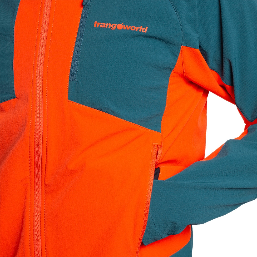 Imagen 6 de Chaqueta de hombre Eighe Trangoworld - Naranja / Azul marino Naranja / Azul marino