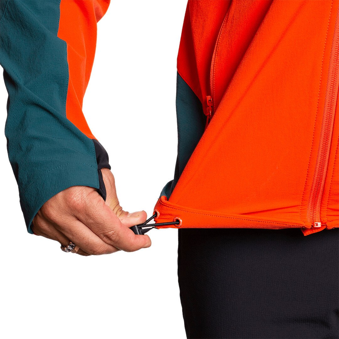 Imagen 8 de Chaqueta de hombre Eighe Trangoworld - Naranja / Azul marino Naranja / Azul marino