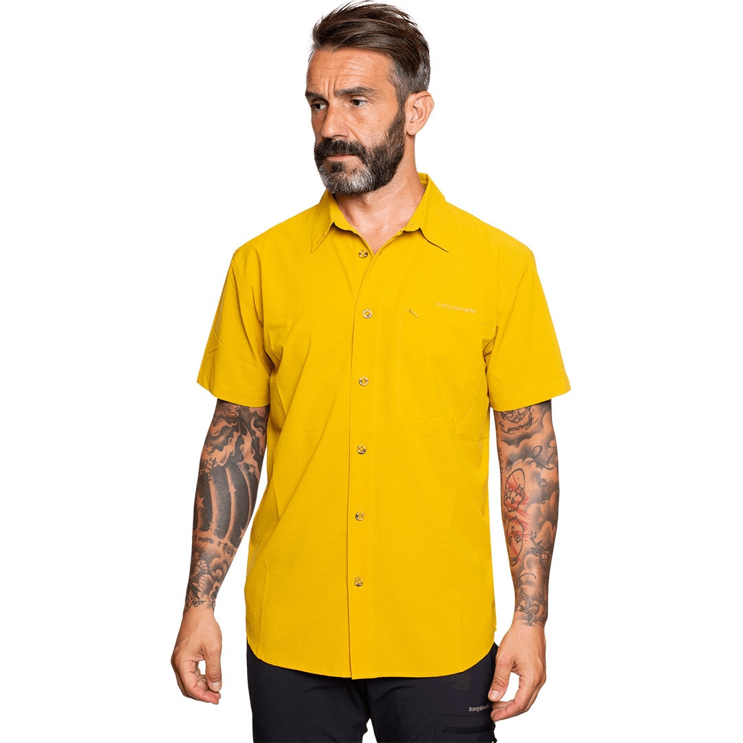 Camisa de hombre Esera vn Trangoworld - Amarillo Amarillo-3