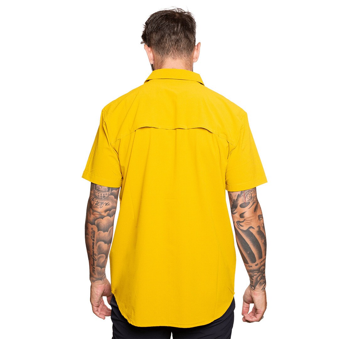 Camisa de hombre Esera vn Trangoworld - Amarillo Amarillo-4