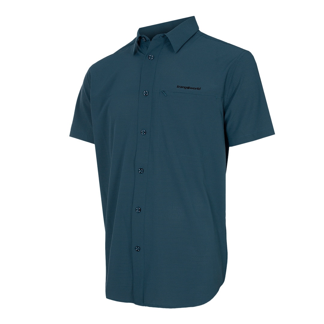 Camisa de hombre Esera vn Trangoworld - Aguamarina Aguamarina-1