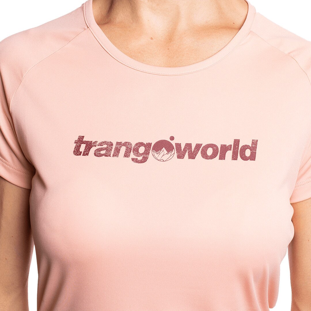Camiseta de mujer Chovas th Trangoworld - Rosa Rosa-5