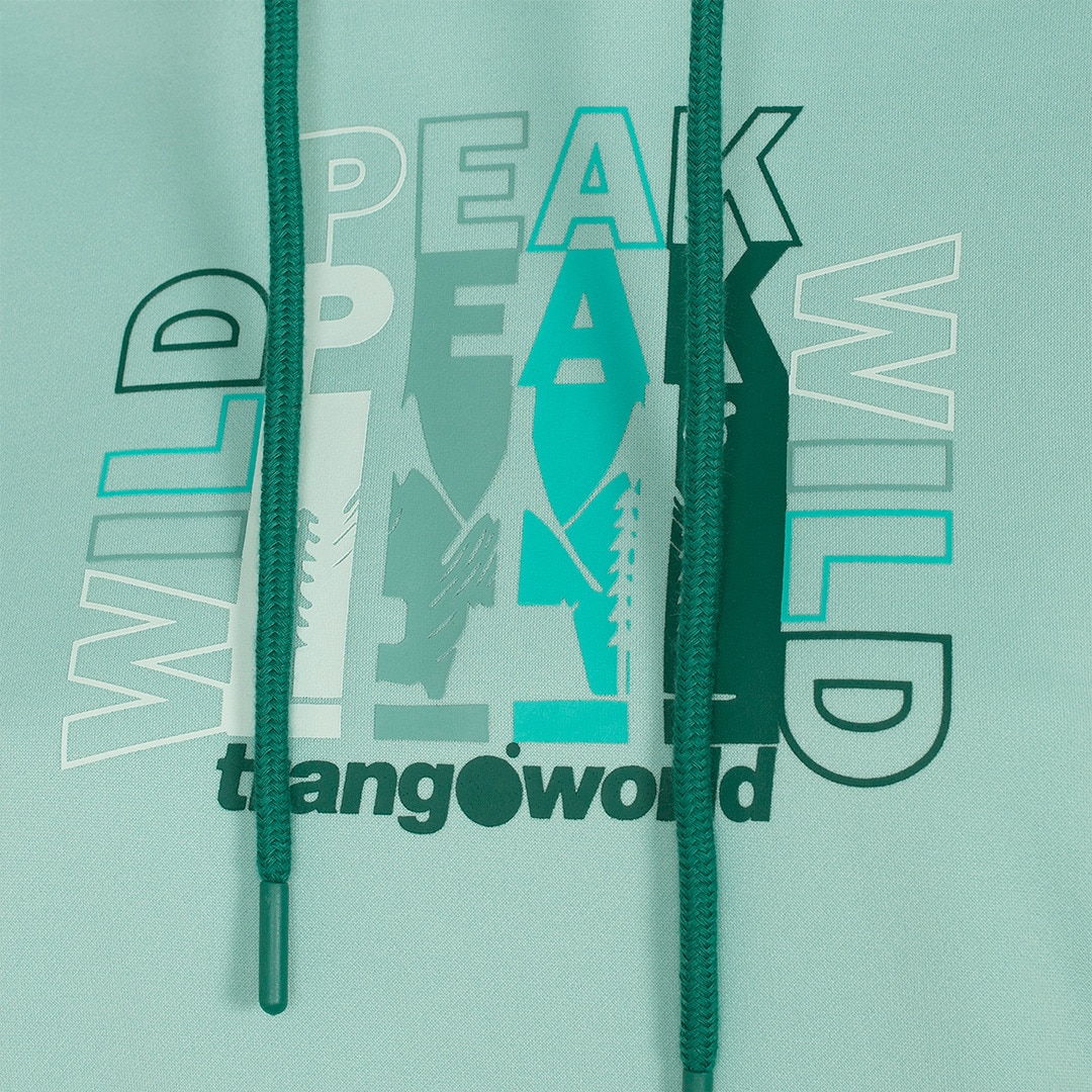 Sudadera de mujer Sallena Trangoworld - Verde Agua Verde Agua-2