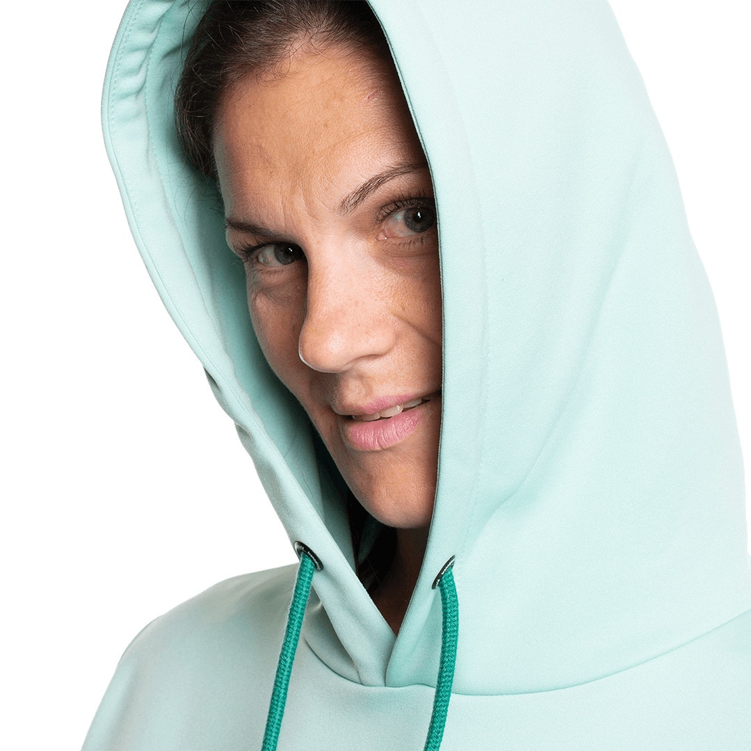 Sudadera de mujer Sallena Trangoworld - Verde Agua Verde Agua-5