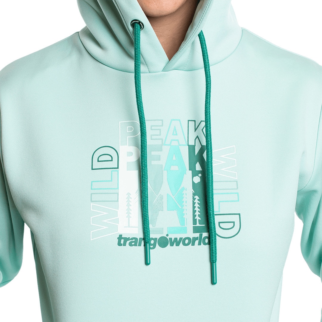 Sudadera de mujer Sallena Trangoworld - Verde Agua Verde Agua-6