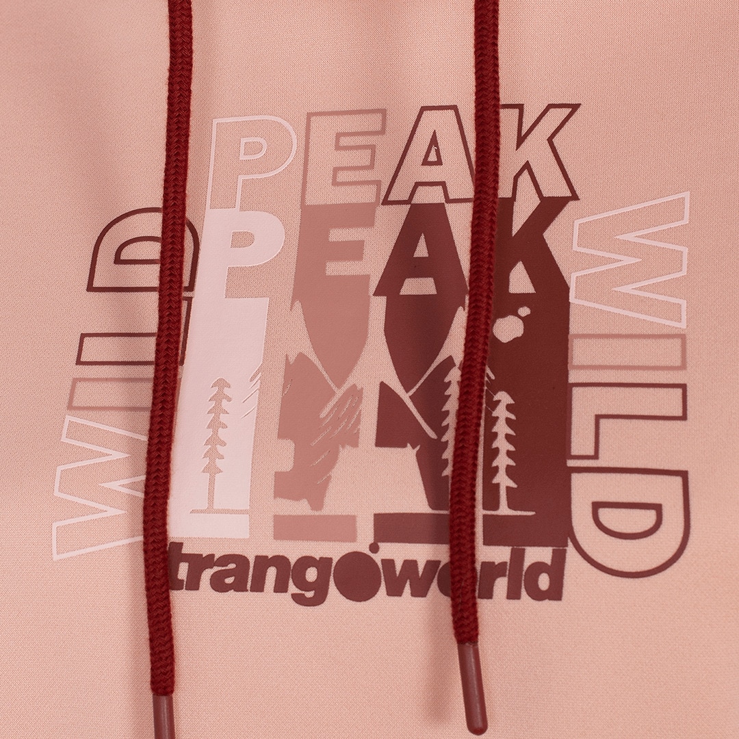 Sudadera de mujer Sallena Trangoworld - Rosa Rosa-2