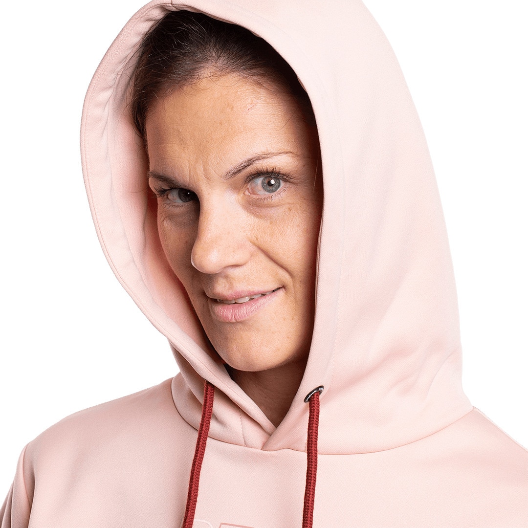 Sudadera de mujer Sallena Trangoworld - Rosa Rosa-5