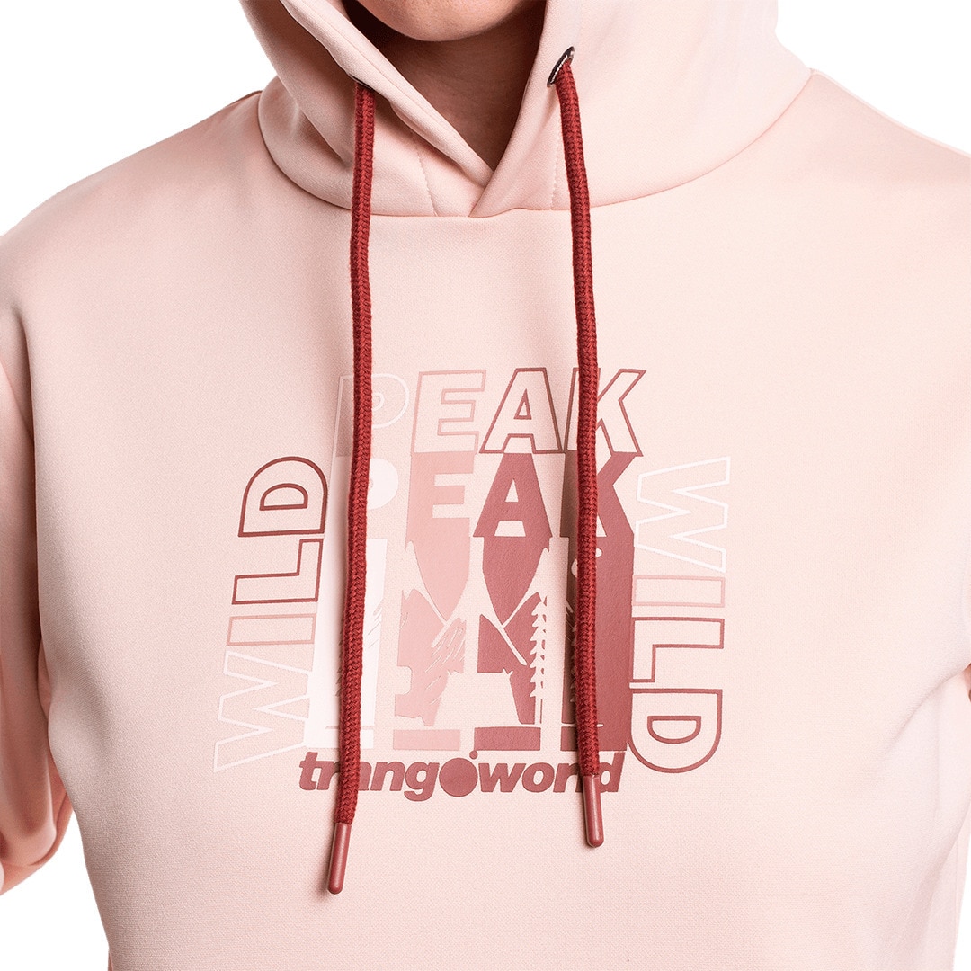 Sudadera de mujer Sallena Trangoworld - Rosa Rosa-6