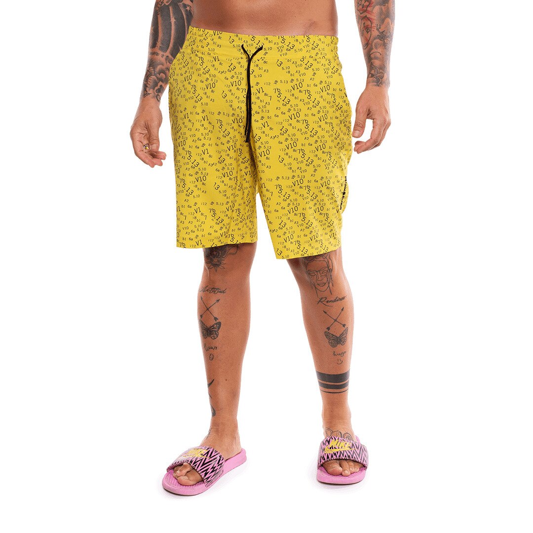 Short de hombre Valfreda Trangoworld - Amarillo Amarillo-3