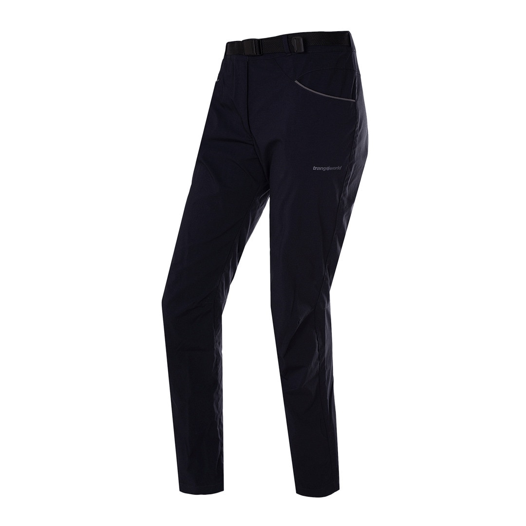 Pantalón largo de mujer Hervas Trangoworld - Negro Negro-1