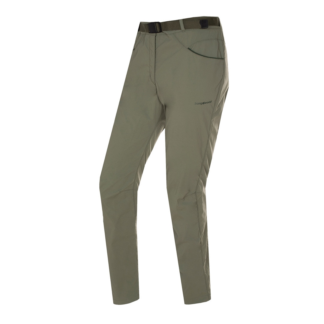 Pantalón largo de mujer Hervas Trangoworld - Verde Verde-1