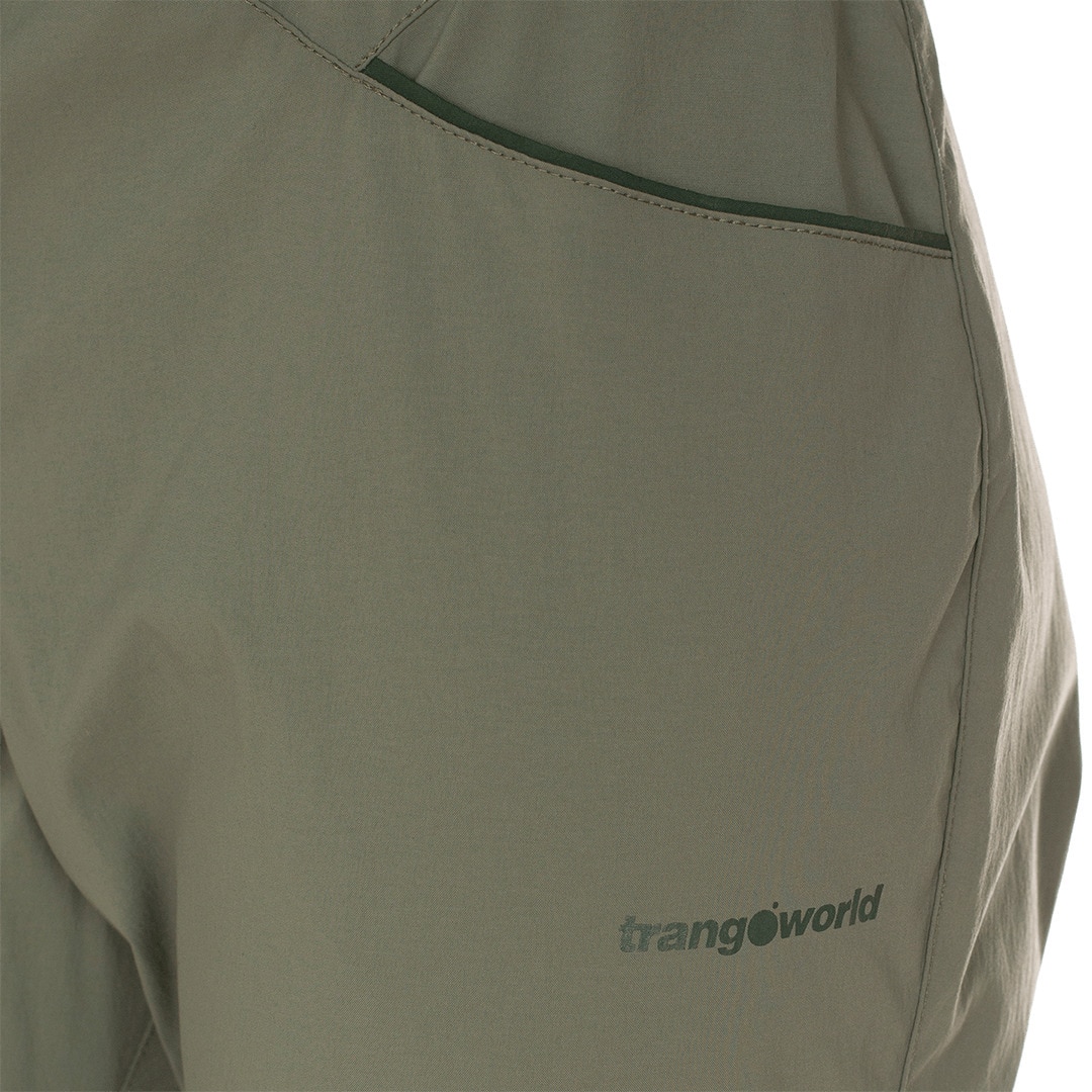 Pantalón largo de mujer Hervas Trangoworld - Verde Verde-2