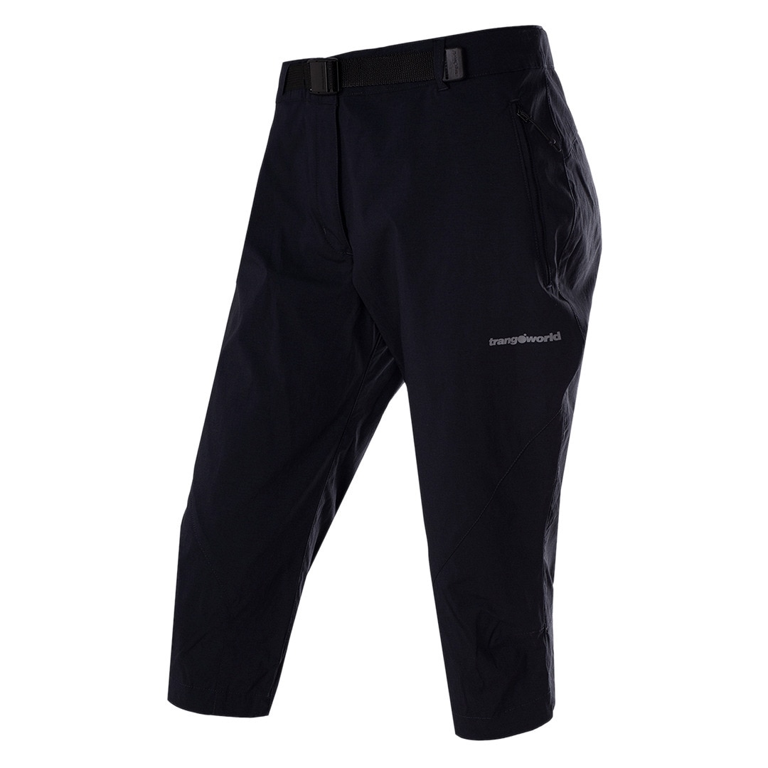 Imagen 0 de Pantalón pirata de mujer Youre th Trangoworld Negro