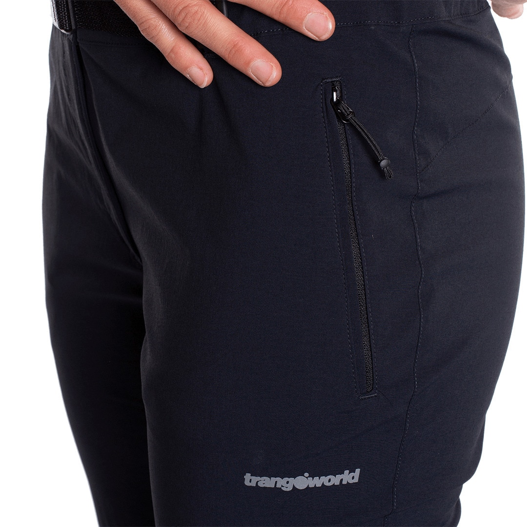 Pantalón pirata de mujer Youre th Trangoworld - Negro Negro-5