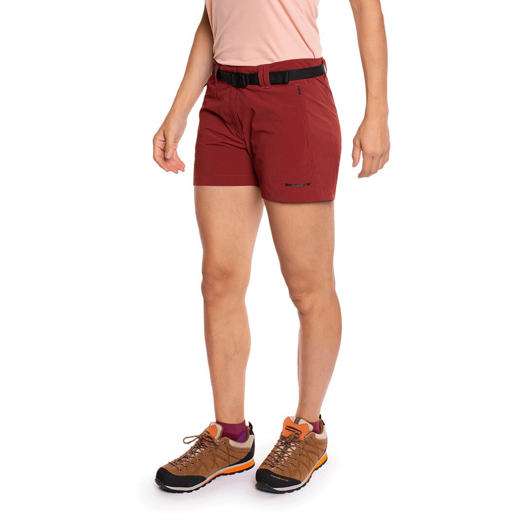 Pantalón corto de mujer Bamba Trangoworld - Burdeos Burdeos-3