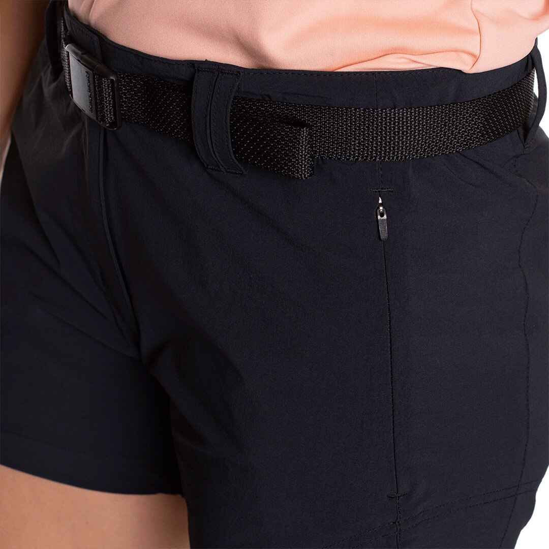 Pantalón corto de mujer Bamba Trangoworld - Negro Negro-5