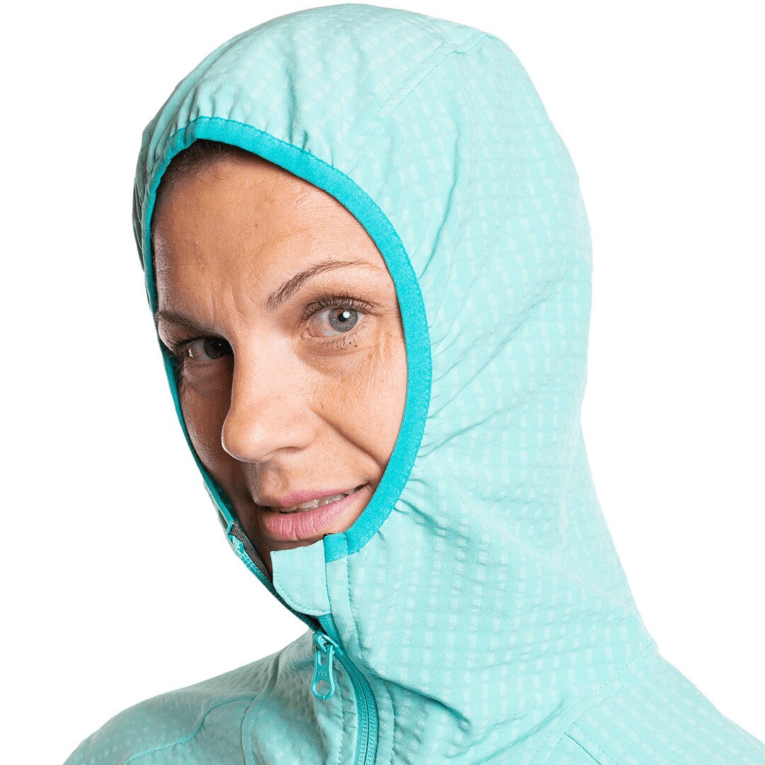 Chaqueta de mujer Kyashar Trangoworld - Azul Azul-5