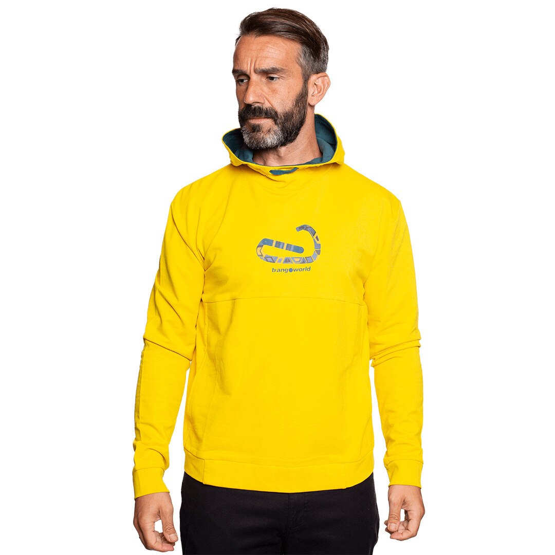 Sudadera de hombre Kaoko Trangoworld - Amarillo Amarillo-3
