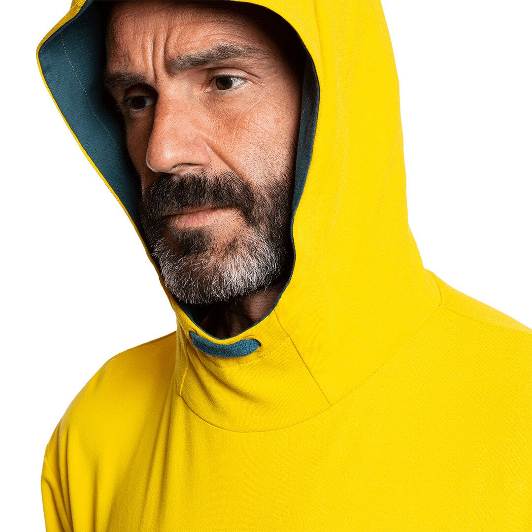 Sudadera de hombre Kaoko Trangoworld - Amarillo Amarillo-5