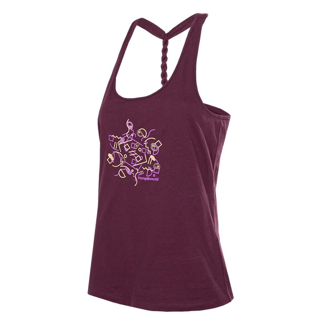 Camiseta de mujer Mazin Trangoworld - Morado Morado-1
