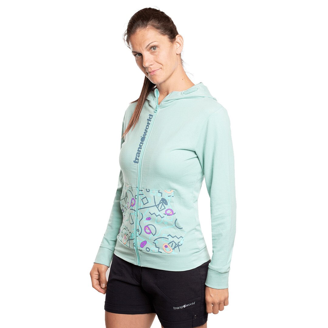 Chaqueta de mujer Rozes Trangoworld - Verde Agua Verde Agua-3