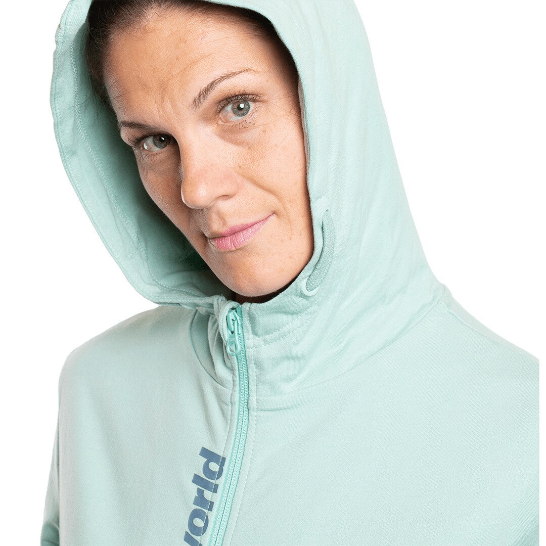 Chaqueta de mujer Rozes Trangoworld - Verde Agua Verde Agua-5