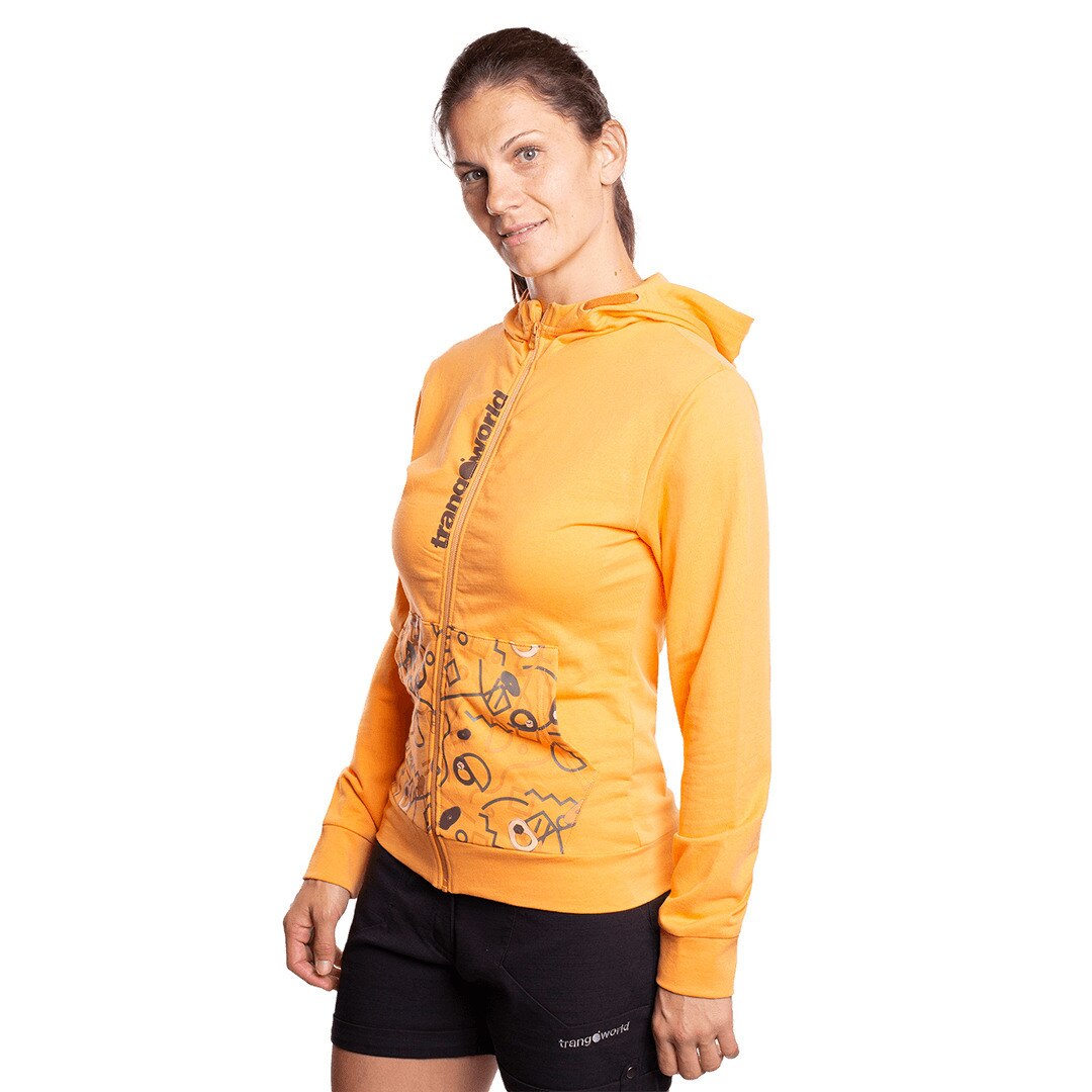 Chaqueta de mujer Rozes Trangoworld - Naranja Naranja-3