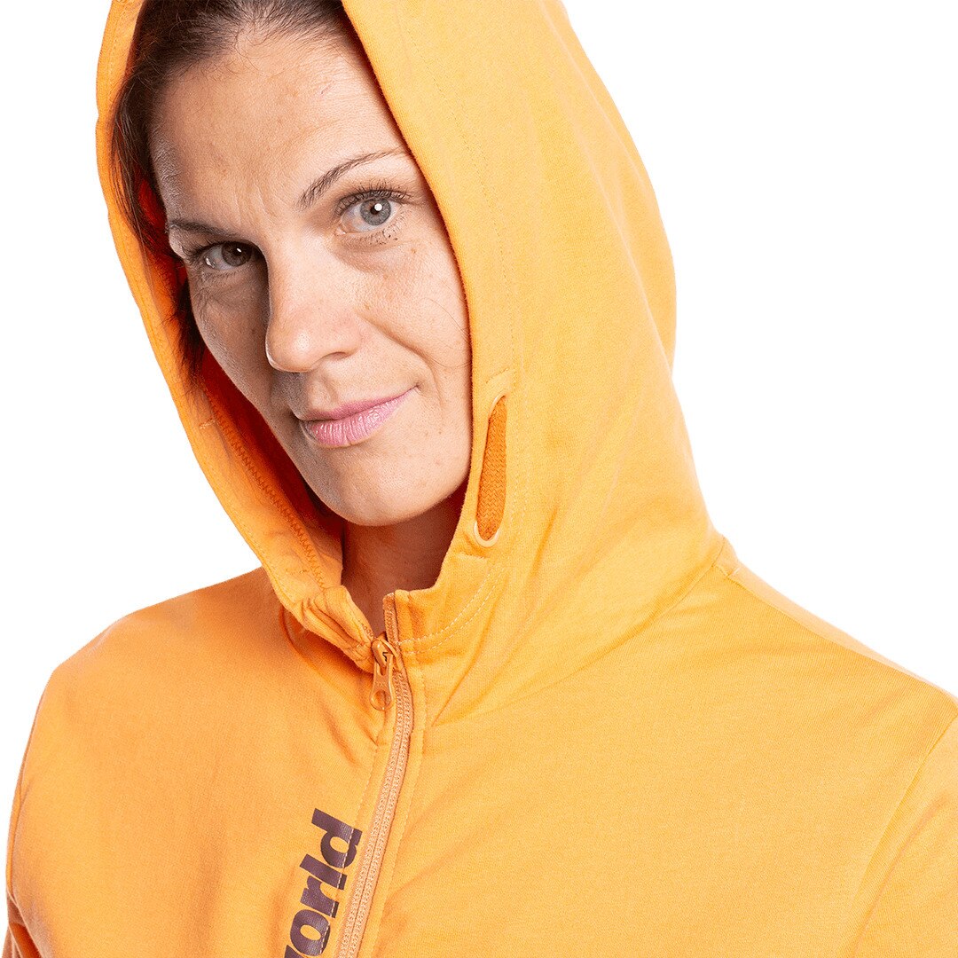 Chaqueta de mujer Rozes Trangoworld - Naranja Naranja-5